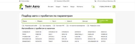 Автосалон Тейт Авто Ростов на Дону сайт