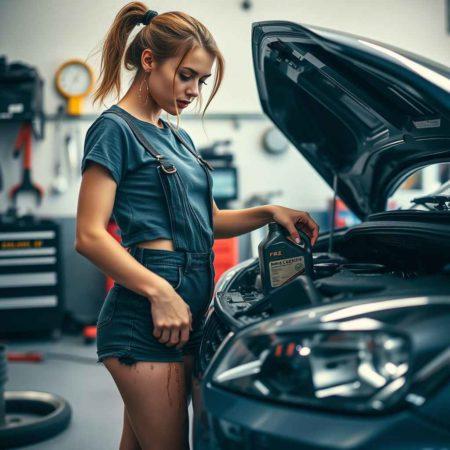 Меняем масло в автомобиле информационная статья на автотематику